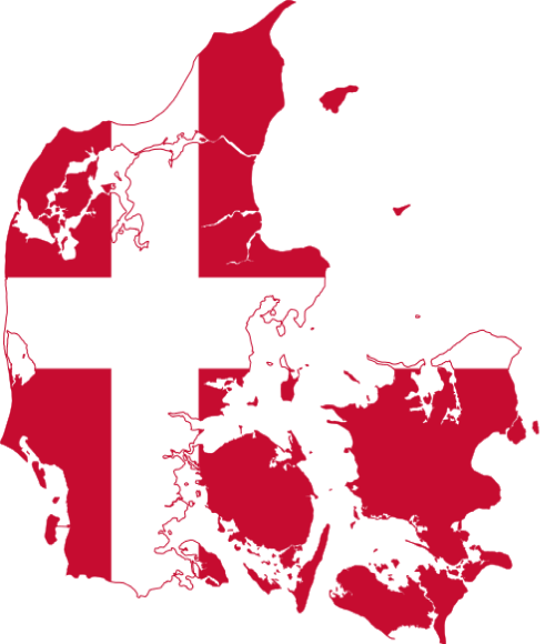 map Danish